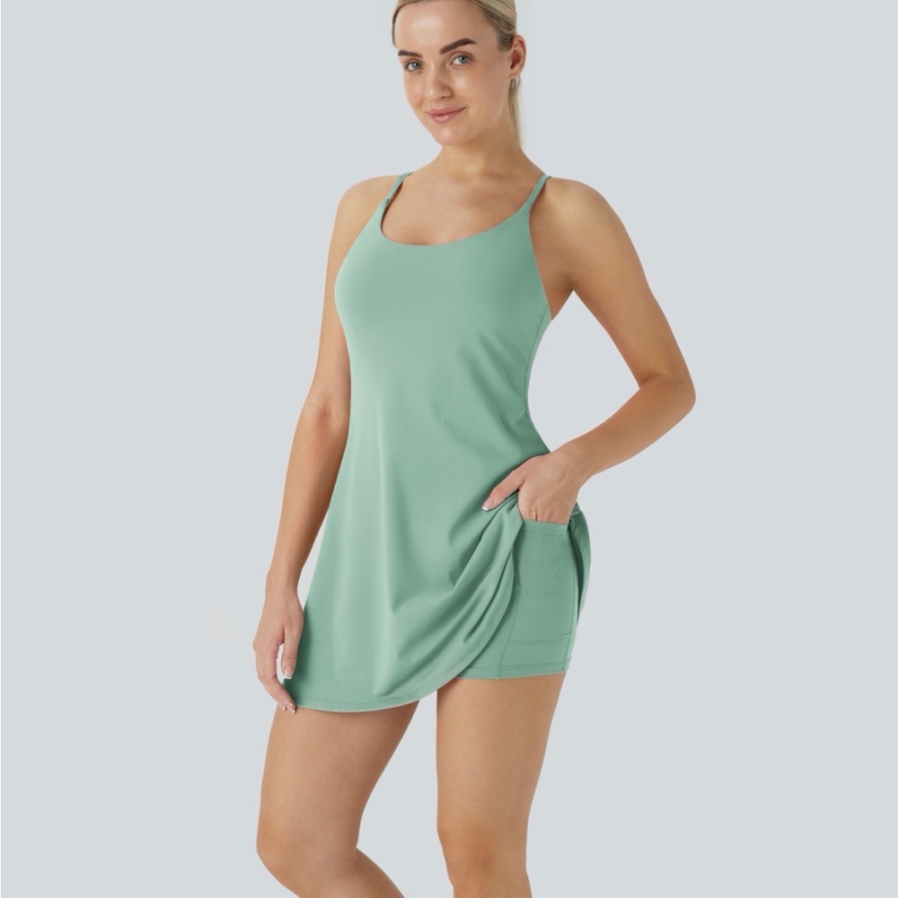 Halara SoftlyZero Plus Active Dress NWT - image 2